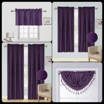 Blackout Curtain Window Panel Or Valance Rod Pocket Foam Lined (RS8/RS9/R64). Fixed Price $22.10.
