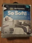 Sertapedic Soft F/q Washed & Brushed 3 Pc. Bedding Set (new). Fixed Price $39.55.