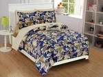 Fancy Linen Kids/teens Comforter Set Army Camouflage Beige Taupe Blue Comfort.... Fixed Price $34.23.