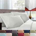 Sweet Home Collection 1500 Series 5PC Microfiber Pleated Bed Skirt & Sheet Set. Fixed Price $22.99.