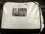 Threshold 5 Pieces Tatiana Comforter Set King, Cream/black New. Fixed Price $55.19.