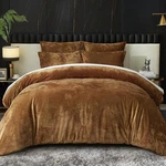 Ivellow Crushed Velvet Comforter Set Queen Lightweight 5PCS Ultra Soft. Fixed Price $60.00.