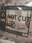 Sunham Colesville 3 Piece King Reversible Comforter Set Blush. Fixed Price $60.00.