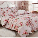 Full/queen Ruched Comforter Set Pink Floral. Fixed Price $23.99.
