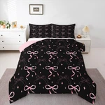 Erosebridal Pink Comforter Set Twin Size Black Bedding F.... Fixed Price $44.54.