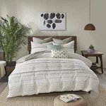 Ink+ivy 100% Cotton Comforter Mid Century Modern Design All Season Bedding Set. Fixed Price $39.99.