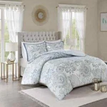 Madison Park Isla 3PIECES Reversible Duvet Cover Set Size Full/queen Nip. Fixed Price $60.00.