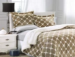 Elegant Comfort Softest Coziest Premium Heavy Weight Bloomingdale Pattern Microm. Fixed Price $85.40.