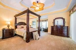 Croscill Bedding, Comforter, And Draperies Set Master Bedroom. Fixed Price $700.00.