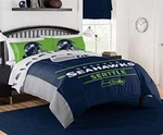 Nfl Seattle Seahawks Full/queen Comforter & Pillowcase Bedding 3 Piece Set. Fixed Price $69.99.