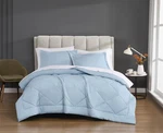 200 Tc Solid Cotton Comforter Set, Light Blue, Full/queen, 3-PIECE. Fixed Price $136.99.