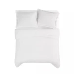 Brooklyn Loom 3PC King Flax Linen Comforter Set White. Fixed Price $103.99.