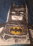 Lego Sketchy Batman Fabric, Comforter Cover Shell Reversible Twin Bed Boys Girls. Fixed Price $8.96.