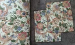 Rose Tree Audrey Queen Comforter 2 Shams Bird Jacobean Floral Cotton 3PC. Fixed Price $82.92.
