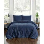 Pem America Jersey 2-PC. Twin/twin Xl Comforter Set Bedding Gray Blue. Fixed Price $32.99.