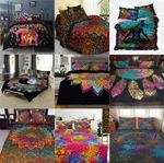 Indina Duvet Doona Cover Comforter Mandala Hippie Bohemian Queen Quilt Set. Fixed Price $43.99.