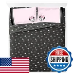 Jay Franco Kids Sheet Set Minnie Mouse 4 Piece Queen Bedding Fitted Flat Pillow. Fixed Price $57.38.