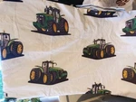 Vintage John Deere Flat Only, Twin Size Kids Bed Sheet, Tractors. Fixed Price $10.69.