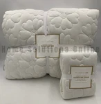 Pottery Barn Teen Odessa Floral Jersey Twin Comforter Standard Sham Ivory Z1318. Fixed Price $146.71.