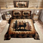 Castle Fairy Deer Bear Plaid Comforter Set Size,animal Queen, Color 11. Fixed Price $71.48.