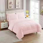 Sweet Home Collection King 7-PIECE Comforter Set Pale Pink. Fixed Price $84.88.