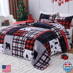 Yiyea Christmasfaux Fur Queen Size Comforter Set Luxury Ultra Soft Fluffy. Fixed Price $93.38.