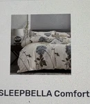 Sleepbella 600TC Reversible Cotton Comforter Set Baby Blue/navy Patchwork King. Fixed Price $55.00.