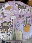 Cocalo Baby Blanket Giraffe Hippo Jungle Comforter Crib Quilt Pink APPOX45 37. Fixed Price $29.00.