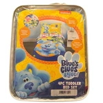 Blue's Clues & You Toddler 4 Piece Bed Set Nickelodeon Comforter Sheet Pillowcas. Fixed Price $65.00.
