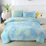 Winlife Faux Fur Shaggy Comforter Set Twin Tie Dye Fuzzy Bedding, Plush Velvet. Fixed Price $126.42.