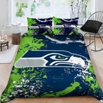 Seattle Seahawks Duvet Cover Bedding Set Gift For Fans (4PCS). Fixed Price $59.99.