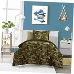 Dream Factory Kids 5-PIECE Complete Set Easy-wash Comforter Bedding, Twin,. Fixed Price $89.27.
