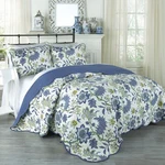 Waverly Maldives 3-PIECE Quilt Set Full/queen Lightweight Polyester Pe. Fixed Price $136.30.