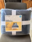 Room Essentials, Twin Extra Large Dark Blue Beds. Fixed Price $19.00.