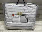 Charter Club Seersucker Ombre Stripe Twin Xl Comforter Set - White/gray New. Fixed Price $54.90.