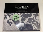 Lauren Ralph Eva Botanical 3PC Navy Full/queen Duvet Cover Set. Fixed Price $129.99.