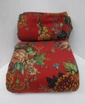 Vintage Ralph Lauren Aylesbury Red Floral Comforter Cover Duvet - Twin. Fixed Price $499.99.