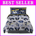 Batman Kids Comforter Set, 7 Piece Full Size$. Fixed Price $126.89.