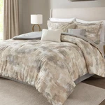 Madison Park King Comforter Set, Abstract Print With Luxurious Texture, Fluffy. Fixed Price $173.99.
