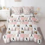 Feelyou Boys Baseball Twin Comforter Set Sheets Kids Girls Sports Game. Fixed Price $115.85.