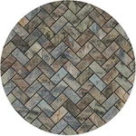 Herringbone Pattern Natural Sandstone Coaster 4 Pack, Absorbent. Fixed Price $24.99.