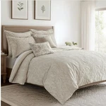Levtex Home - Alessio Beige Comforter Set King +two Pillowcases. Fixed Price $460.00.