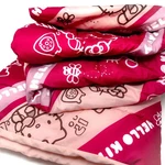 Sanrio Hello Kitty Twin Comforter Pink Bedding 2010 Cat Phone & Reading. Fixed Price $59.99.