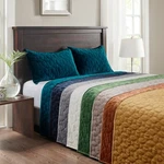 Madison Park Harper Velvet Quilt Set Lightweight All-season 3 Piece Bedding. Fixed Price $116.99.
