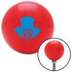 Blue Skull Clown Red Knob W/ M16X1.5 Insert Shifter Auto Manual Custom. Fixed Price $89.95.