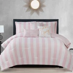 Transform Your Bedroom - Juicy Couture 6PC Queen Reversible Bedding Set. Fixed Price $179.99.