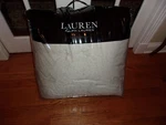 Nip Ralph Lauren Alene Metallic Jacquard Full/queen Comforter Set 3PC. Fixed Price $187.99.