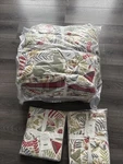 New Pottery Barn Deer Floral Reversible King Comforter & Shams. Fixed Price $225.00.