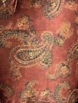 Joseph Abboud Madagascar Burgundy Paisley Queen Comforter Set New Old Stock. Fixed Price $399.99.