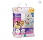 Disney Princess Reversible 2PC Comforter Set Twin/full Purple W/ Pillowcase. Fixed Price $28.00.